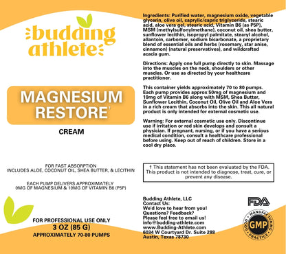 Magnesium Cream